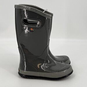 Bogs Unisex Youth Rain Boot Size 1 Black